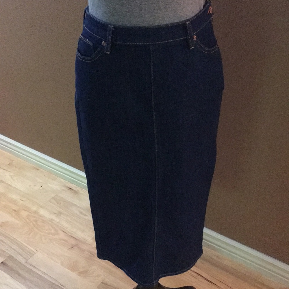 DITTOS Midi Jean Skirt EUC